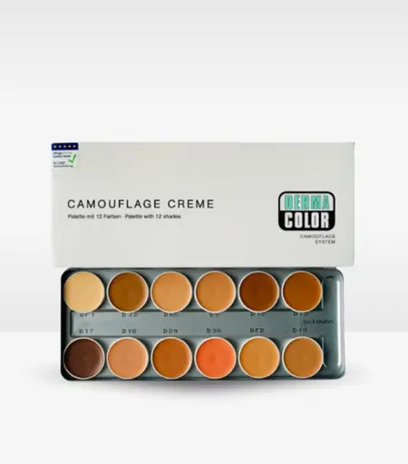 Dermacolor Camouflage Creme Palette 12 Colors – Bridal | Professional Full Coverage Concealer Sri Lanka