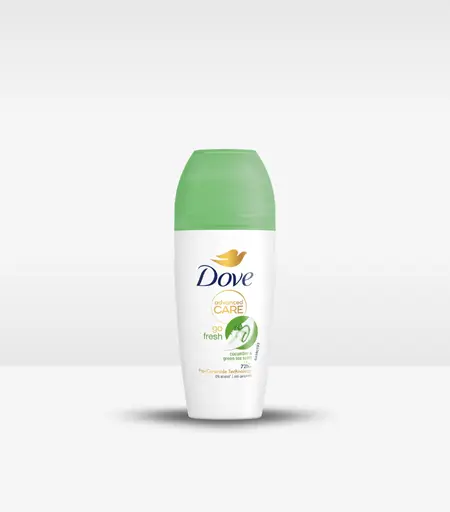 Dove Go Fresh Cucumber & Green Tea Antiperspirant Roll-on 50ml – Alcohol-Free with 48-Hour Protection