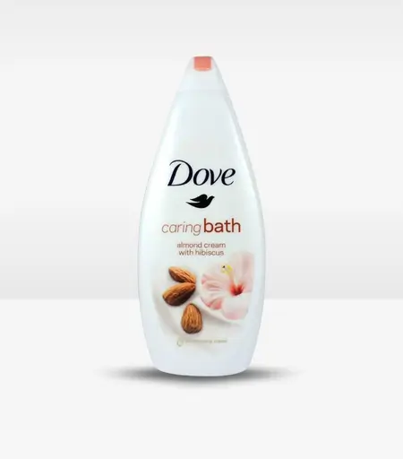 Dove Caring Bath Almond Cream With Hibiscus Moisturizing Cream 750ml – Original Dove Bath Cream in Sri Lanka