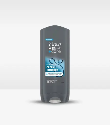 Dove Men Care Hydrating Clean Comfort Body Face Hair Wash 400ml Sri Lanka