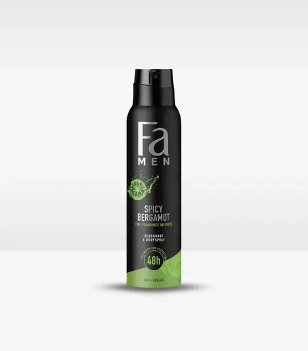 Fa Men Spicy Bergamot Deodorant Spray 150ml