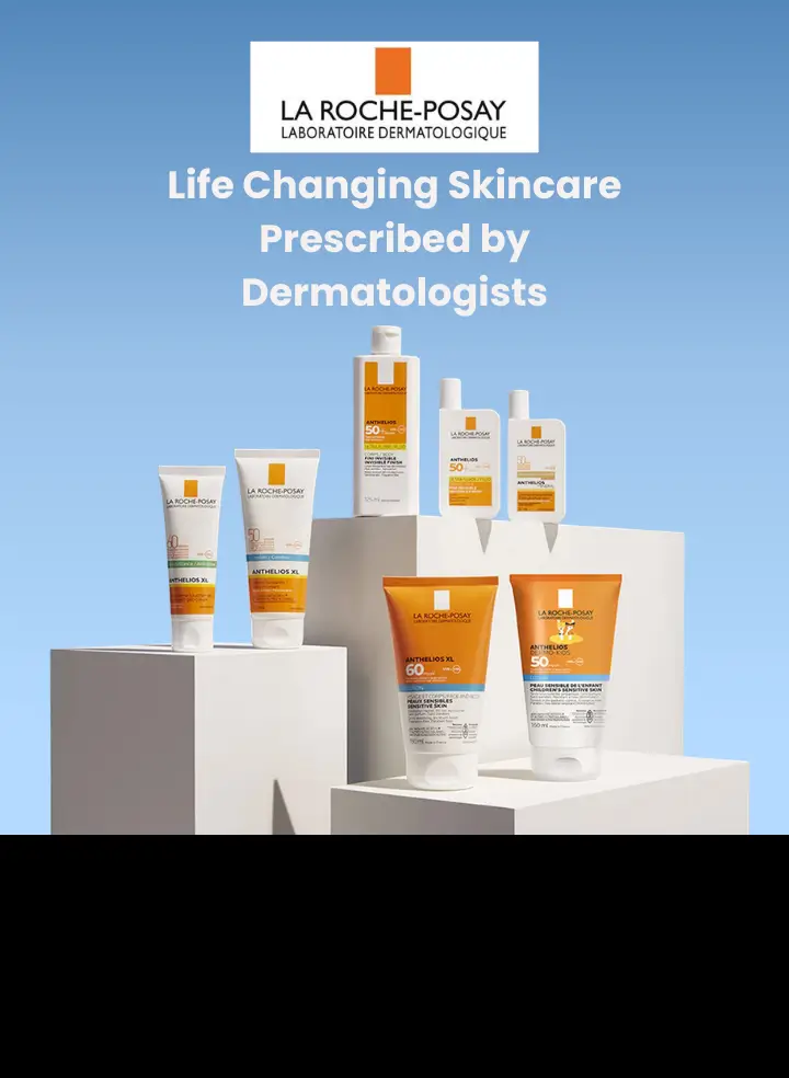La Roche-Posay dermatologist-prescribed skincare products for sensitive skin