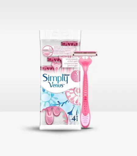 Gillette Simply3 Venus Smooth Razor 