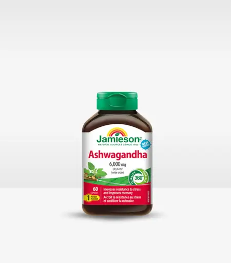 Jamieson Ashwagandha 6000 mcg 60 Tablets