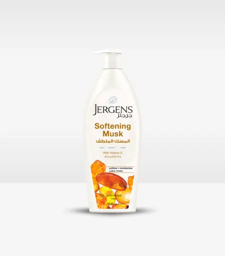 Jergens Softening Musk Dry Skin Moisturizer Body Lotion 400ml