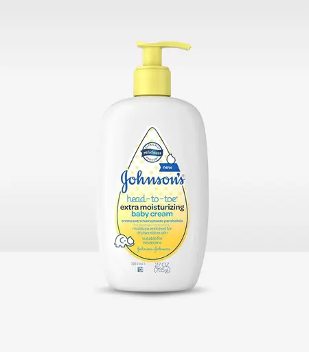Johnsons Head-to-Toe Extra Moisture Baby Cream 765g