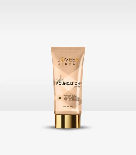 Jovees Herbal Silk Foundation SPF 15 No 01 30g Original Product in Sri Lanka