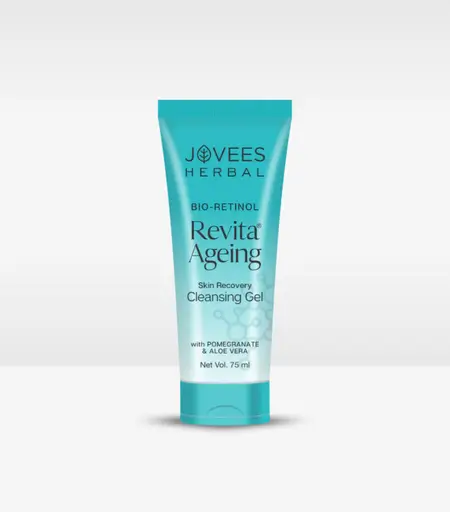 Jovees Herbal Bio-Retinol Revita Ageing Cleansing Gel 75ml for Anti Ageing Skincare Sri Lanka