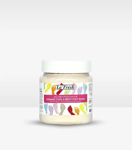 La Fresh Organic Cool & Minty Foot Mask 500ml – Hydrating & Refreshing Foot Care Sri Lanka