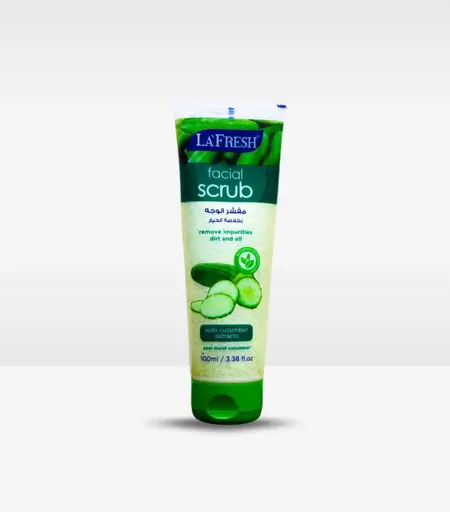La Fresh facial scrub with cucumber extracts 100ml