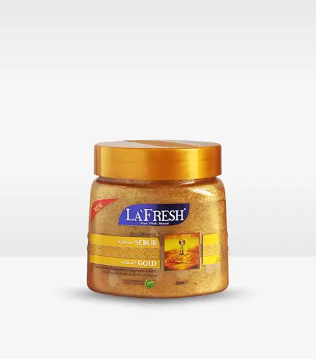La Fresh Gold Face & Body Scrub 500ml – Original Exfoliating Formula