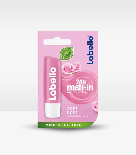 Labello Soft Rose Lip Care SPF 15 4.8g