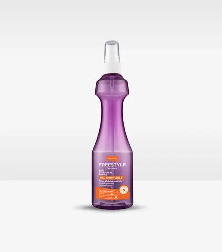 Lolane Freestyle Pro Vitamin B5 Series Hair Gel Spray Violet 215ml – Strong Hold Styling Spray in Sri Lanka