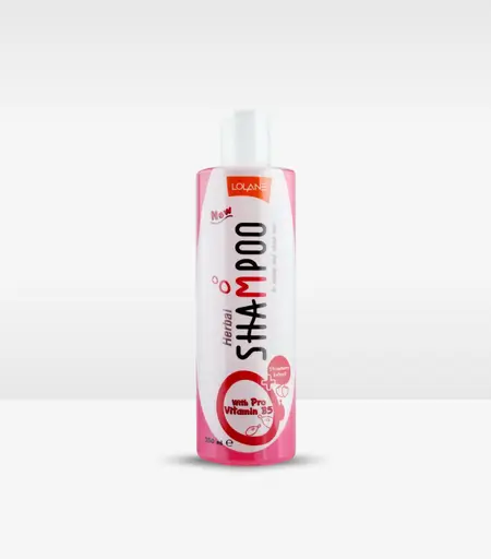 Lolane Herbal Shampoo with Pro-Vitamin B5 Strawberry Extract 350ml