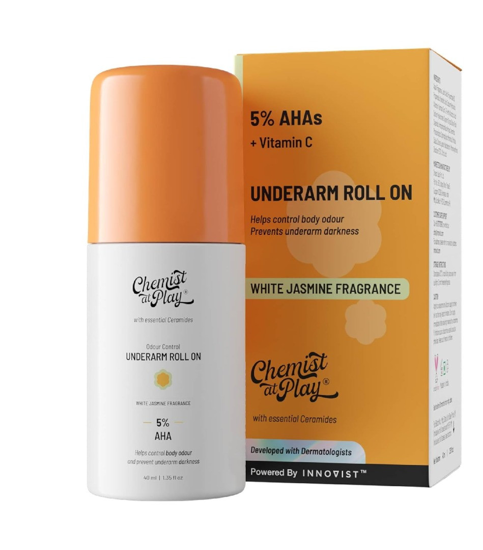 Chemist at Play White Jasmine UnderArm Roll 40ml 