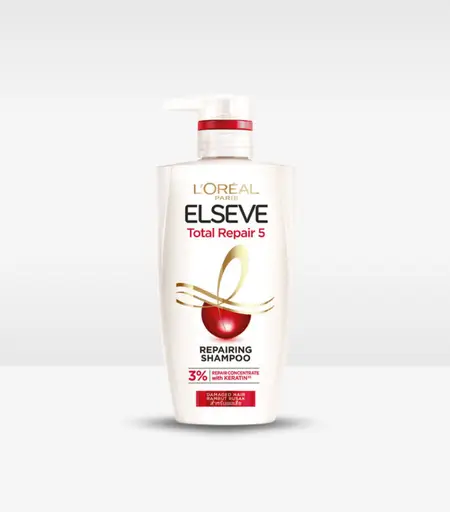 L’Oréal Elseve Total Repair 5 Repairing Shampoo 410ml for Damaged Hair Sri Lanka