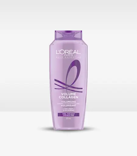 L'Oréal Paris Volume Collagen Shampoo 385ml – Volumizing Shampoo for Fine Hair