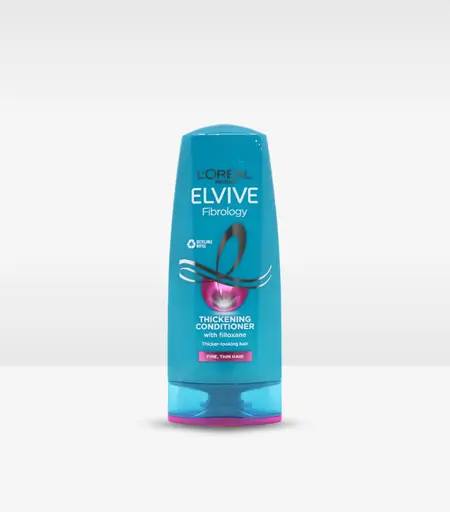 Loreal Elvive Fibrology Thickening Conditioner 300ml – Filloxane for Thicker, Fuller Hair