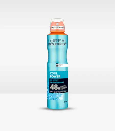 Loreal Men Expert Cool Power 48H Anti-Perspirant Deodorant Spray 250ml – Original in Sri Lanka