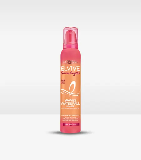 Loreal Elvive Dream Lengths Waves Waterfall Mousse 200ml – Hair Styling Mousse in Sri Lanka