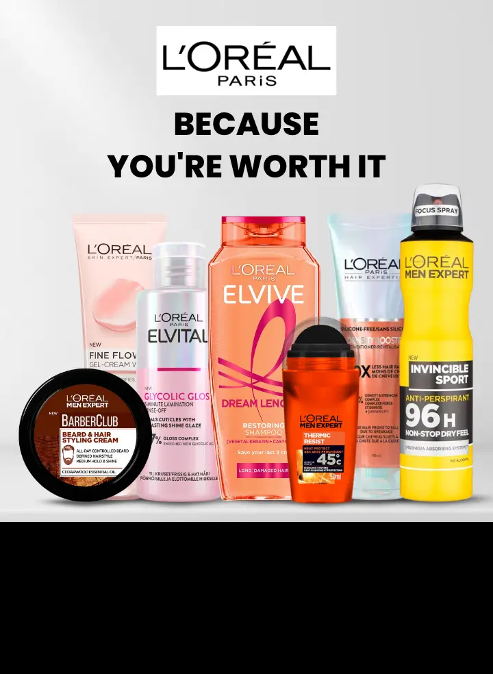 Original L’Oréal skin and hair care products in Sri Lanka available at Watsans.lk