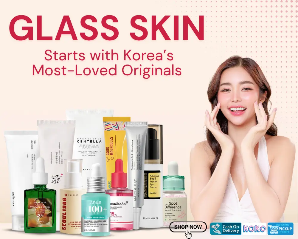 Glass skin Korean skincare original products in Sri Lanka at best price from Watsans.lk