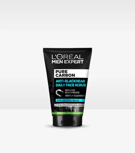 L'Oreal Men Expert Pure Carbon Anti Blackhead Daily Face Scrub 100ml