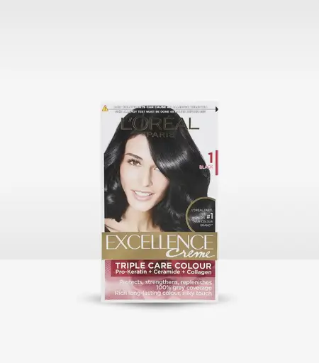 Loreal Excellence Cream Hair Color Black No.1