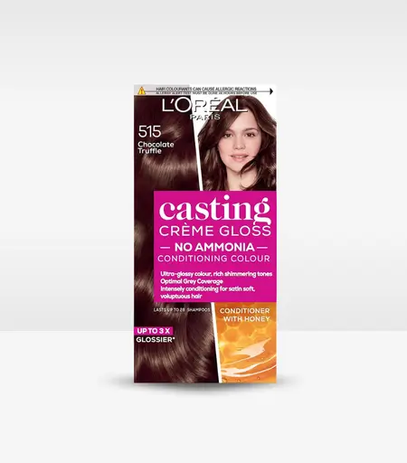 Loreal Casting Crème Gloss Hair Color Chocolate Truffle 515 – Ammonia-Free Hair Dye in Sri Lanka