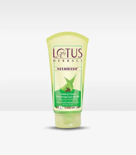 Lotus Herbals Neem Wash Neem & Clove Ultra-Purifying Face Wash
