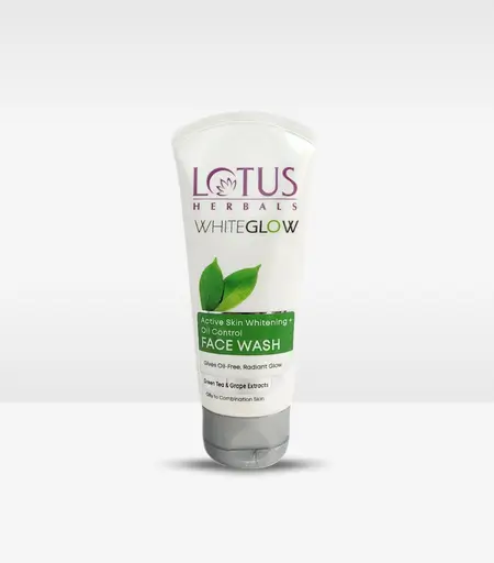 Lotus Whiteglow Active Skin Whitening Oil Control Face Wash 100g