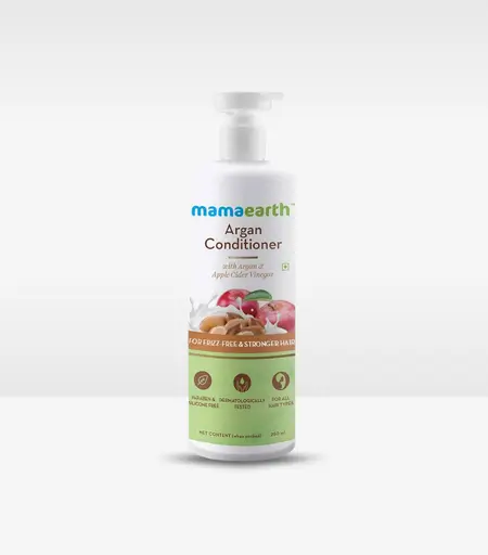 Mamaearth Argan & Apple Cider Vinegar Conditioner for Dry & Frizzy Hair 250ml