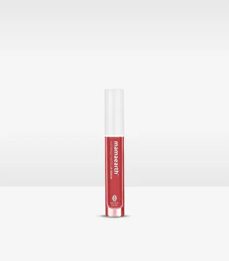 Mamaearth Naturally Matte Lip Serum Matte Liquid Lipstick with Vitamin C & E For Upto 12 Hour Long Stay 3ml