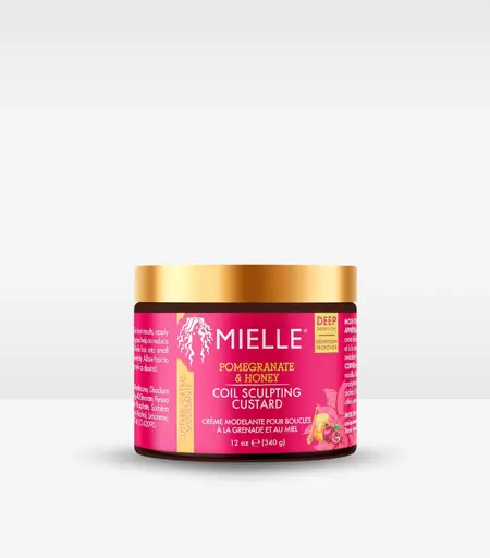 Mielle Organics Pomegranate & Honey Sculpting Custard 340ml – Curl Defining Styling Cream for Type 4 Hair Sri Lanka