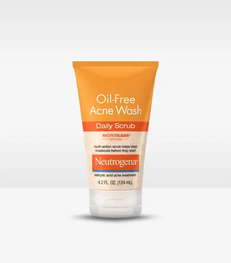 Neutrogena Oil-Free Acne Wash Daily Scrub 125ml – Best Acne Treatment Scrub in Sri Lanka