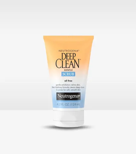 Neutrogena Deep Clean Gentle Facial Scrub 124ml – Oil-Free Daily Exfoliating Scrub Sri Lanka