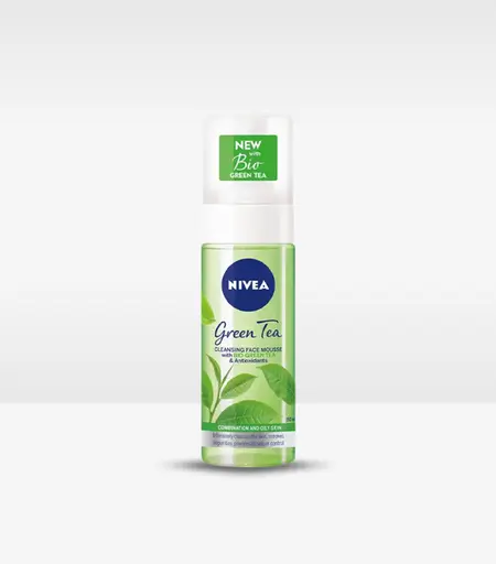 Nivea Green Tea Facial Cleansing Mousse Wash 150ml – Best Face Wash for Oily & Combination Skin in Sri Lanka