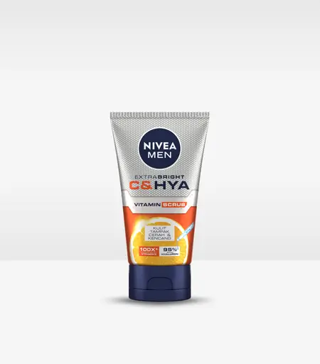 Nivea Men Extra Bright C & Hya Vitamin Scrub 100ml