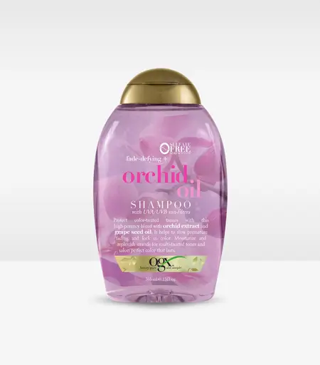 OGX Color Protect Orchid Oil Shampoo for Coloured Hair 385ml – Original OGX Shampoo in Sri Lanka