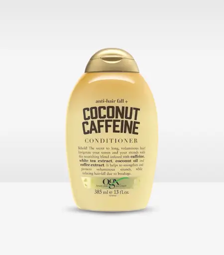 OGX Anti-Hair Fall + Coconut Caffeine Strengthening Conditioner 385ml – Buy Online in Sri Lanka