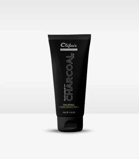 Olifair Activated Charcoal Peel-Off Mask 100g – Deep Cleansing Face Mask
