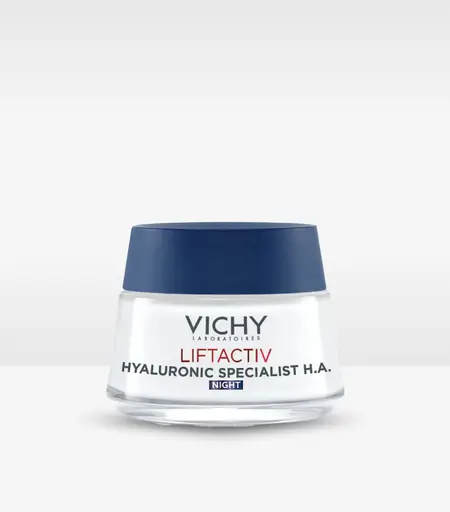 Vichy Liftactiv Hyaluronic Specialist HA Night Cream 50ml for Anti Aging and Hydration Sri Lanka