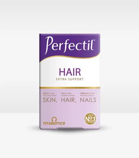Perfectil Hair Extra Support 60 Tablets packaging and bottle