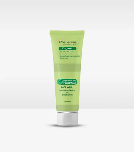 Prevense Grape Seed & Jojoba Facial Wash 120ml – Gentle Cleanser for Sensitive Skin in Sri Lanka