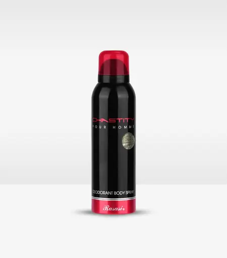 Rasasi Chastity Deodorant Body Spray for Men 200ml – Original Product
