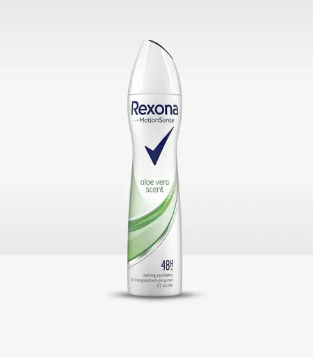 Rexona Deo Spray Aloe Vera Scent 48h 200ml – Long-lasting deodorant spray with aloe vera fragrance
