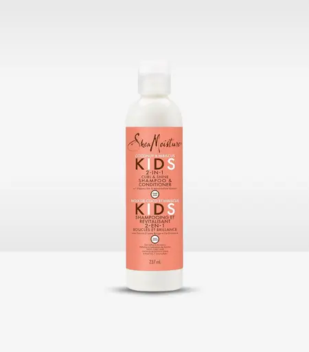 Shea Moisture Kids Coconut & Hibiscus 2-in-1 Shampoo & Conditioner 237ml for Curly Hair Sri Lanka