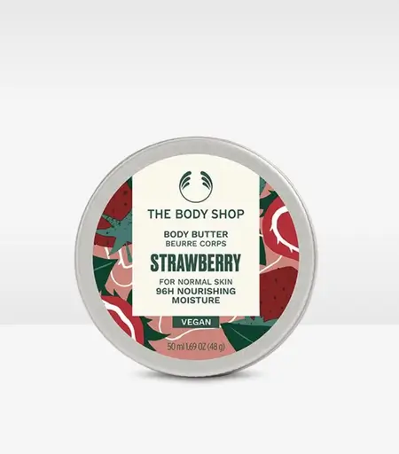 The Body Shop Strawberry Body Butter 50ml – Nourishing Skincare for All Skin Types