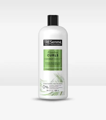 Tresemme Flawless Curls Conditioner 828ml bottle for curly hair hydration and frizz control