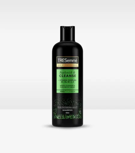 Tresemme Cleanse and Replenish Shampoo 500ml bottle for oily hair